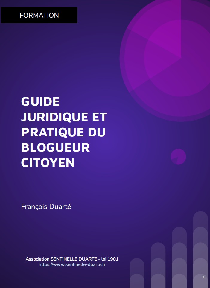 Rapport sur la transparence des données de santé Guide juridique et pratique du blogueur citoyen